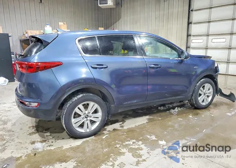 2017 Kia Sportage Lx from USA, damaged, VIN KNDPMCACXH7235845